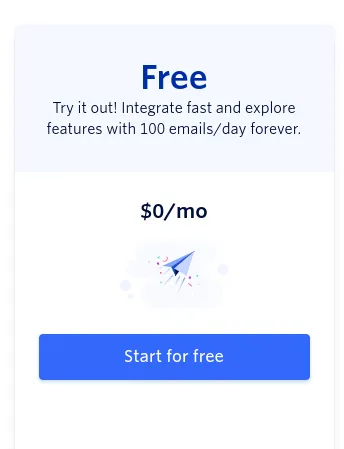 Step 1: SendGrid Pricing